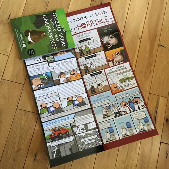 'Why Grizzly Bears Should Wear Underpants' The Oatmeal Comicbook - Picture 9 of 9